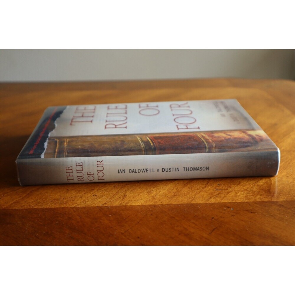 Rule of Four SIGNED (by both Authors) Caldwell & Thomason 1st/1st HCDJ Hardcover - Picture 4 of 12